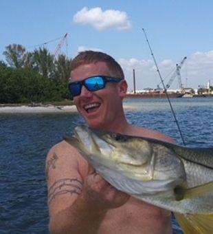 Tampa snook putting up a great fight!
