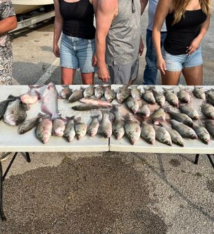 Loaded with Hybrids and White Bass!