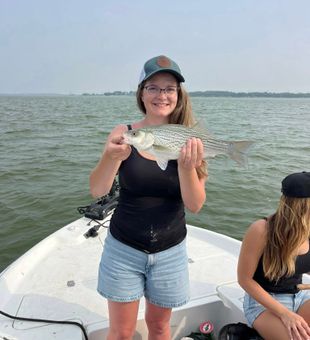 Pumped with a solid White Bass!