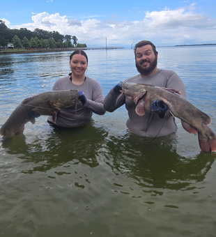 Monster flathead catfish from Lake Tawakoni waters!