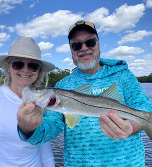 Experience the peaceful rhythm of Naples’ coastal waterways on a relaxed, guided inshore fishing trip