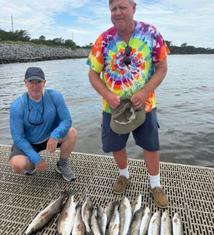 Gulf Shores speckled trout and redfish making memories!