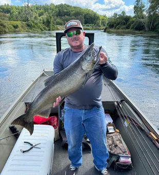 Guided fishing trip, unforgettable day