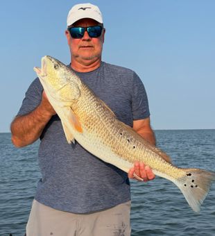 Beautiful Wanchese NC redfish making the day complete!