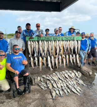 Epic fishing charter haul in Corpus Christi waters!
