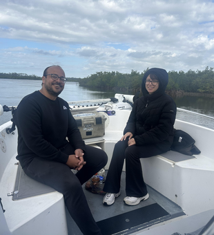 Fishing adventure on calm waters near Daytona Beach mangroves!