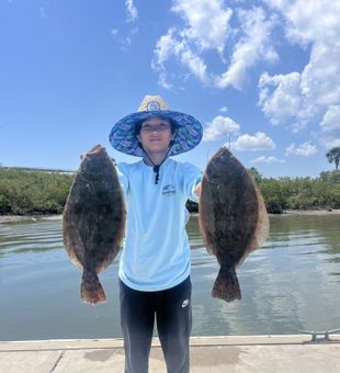 Flounder Duo! - Port Orange, FL.