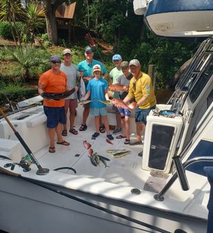 Fresh Little Tunny from Fort Walton Beach waters!