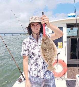 Brigantine beauty: Casting dreams.