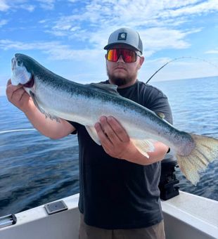 Nice catch on the water in Mexico NY!
