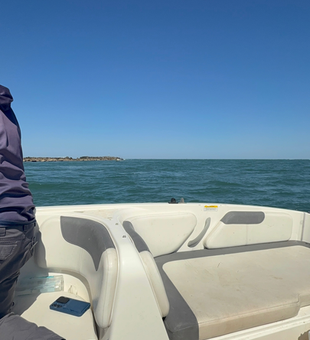 A day on the water with a bountiful catch.