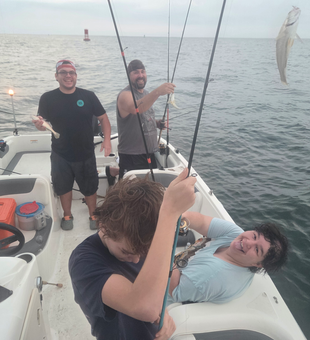 Great day on the water with multiple techniques paying off!