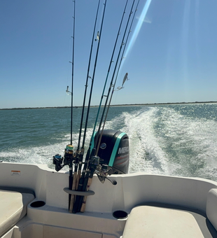 Peaceful day on the water, with a few good catches.
