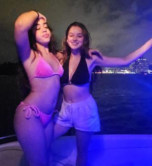 Miami nights hit different on the water!