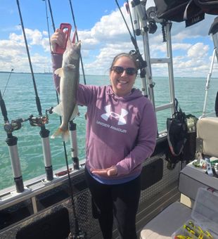 Hooked a jumbo walleye today!