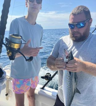 Hooked up and loving every second on the Gulf.
