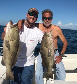 Big Grouper caught in St. Petersburg