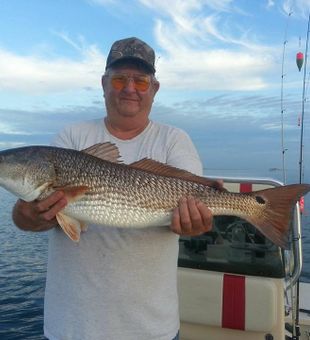 A Murrells Inlet Charter promise! Redfish catch!