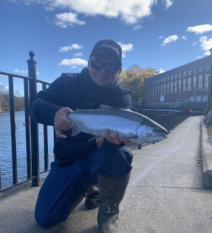 Reeling in memories on the water of Oswego.