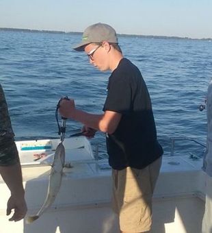 Lake Erie fishing charters in action!