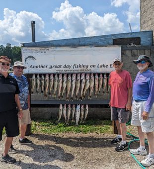 Lake Erie: a fisherman's paradise.