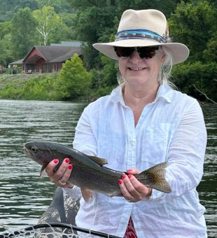 Reeling in the fun on Lake Taneycomo! 