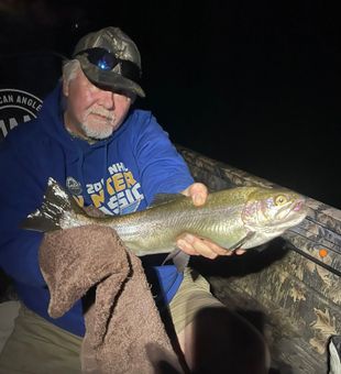Clear, cold water gives a serious, perfect fish fight.