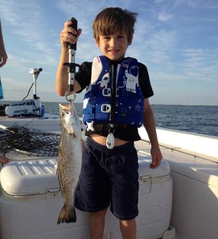 Inshore fishing in golden louisiana waters
