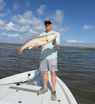Trophy red fish can be reeled in here! Golden Meadow, LA