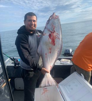 Pacific halibut success in Charleston waters!