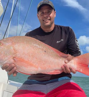 Colorful mutton snapper success!