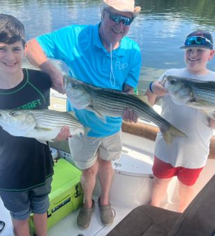 Kids do enjoy fishing here in Georgia 