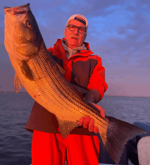 Cape Cod Stripers Fishing