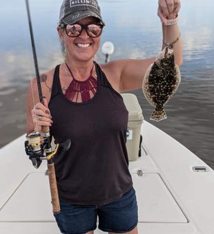 Southern Flounder Caught in St. Augustine, FL