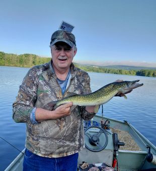 Forest Inn PA chain pickerel making memories!