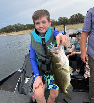 Nice bass caught at Lake Austin!