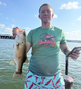 Nice bass caught at Lake Austin!