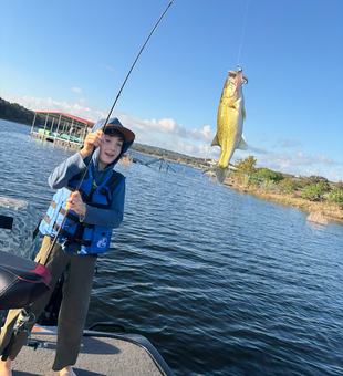 Great catch on Lake Austin!
