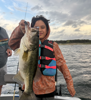 Big bass from Lake Austin!