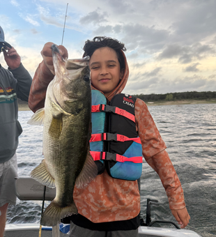 Big bass from Lake Austin waters!