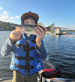 Great catch on Lake Austin!