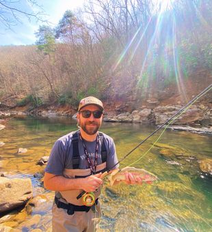 Beautiful trout from Chattanooga waters!
