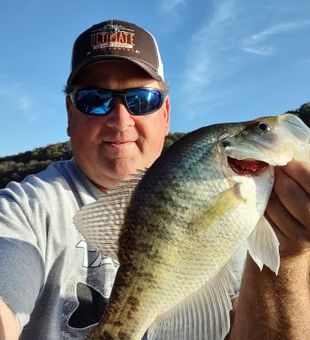 Catching Crappie near the docks