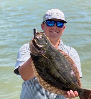 Flounder Catch! - Port O'Connor, TX.