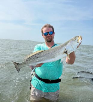 Solid Speckled Trout inshore trip!