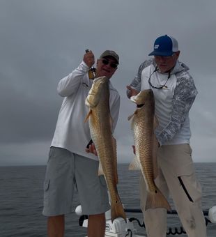 Double redfish success in Port Arthur TX!