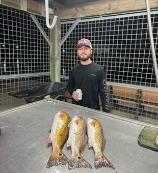 Redfish Rush in Matagorda Bay