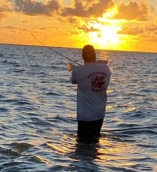 Sunset View While Fishing In Matagorda 