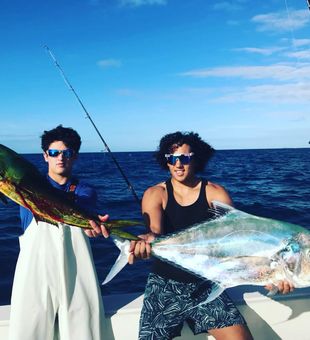 Miami offshore bite was steady all morning