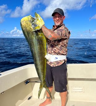 Successful catch! Mahi Mahi from Port Aransas, TX